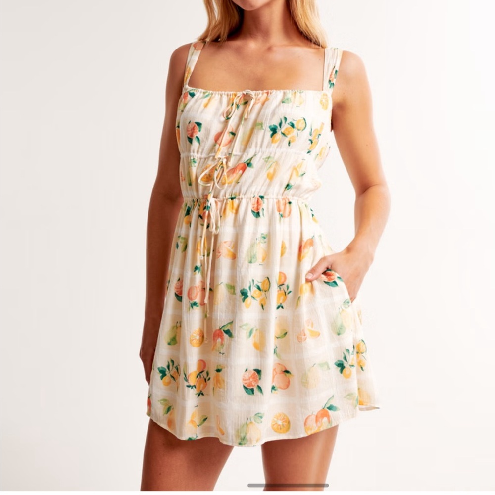 Abercrombie Cinch Tied Dress